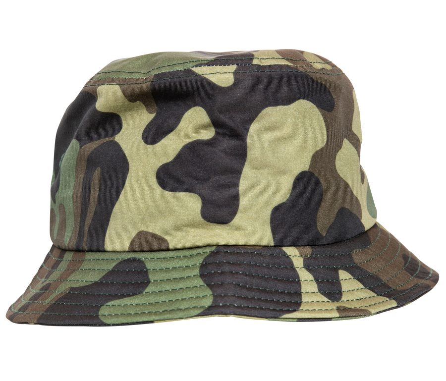 CAMO BUCKET HAT — Farbe GREEN CAMO