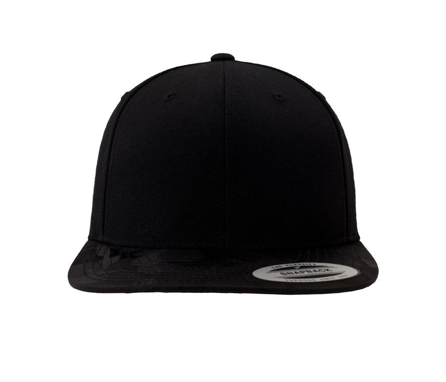 CAMO VISOR SNAPBACK — Farbe BLACK CAMO