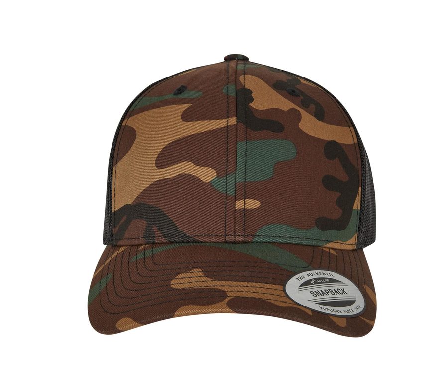 RETRO TRUCKER CAMO — Farbe CAMO / BLACK
