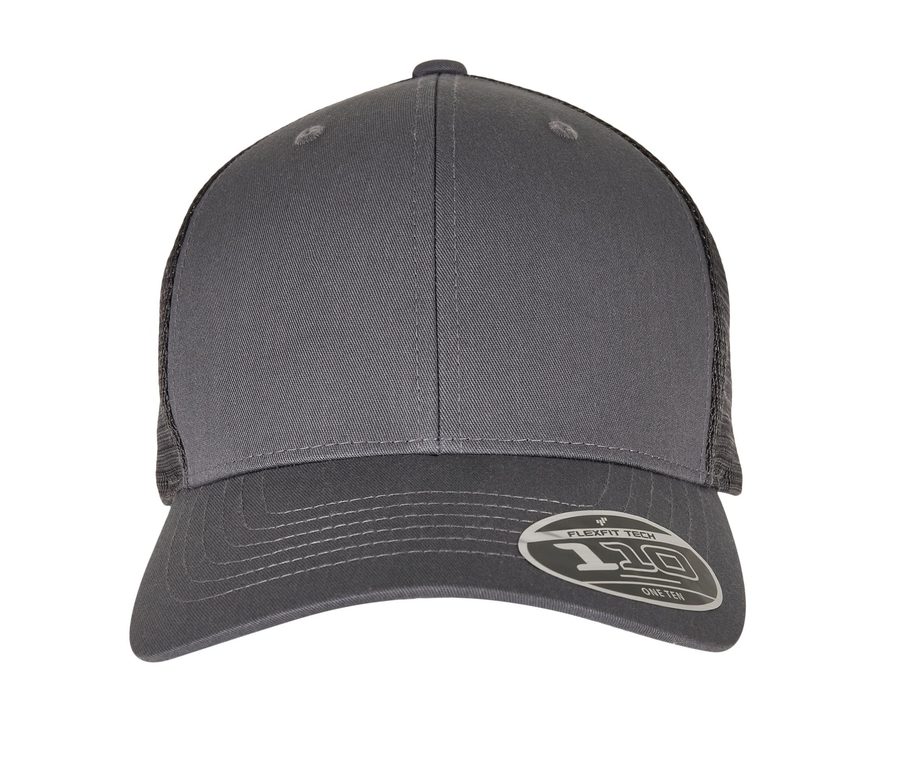 110 FLEXFIT MELANGE TRUCKER — Farbe GREY MELANGE