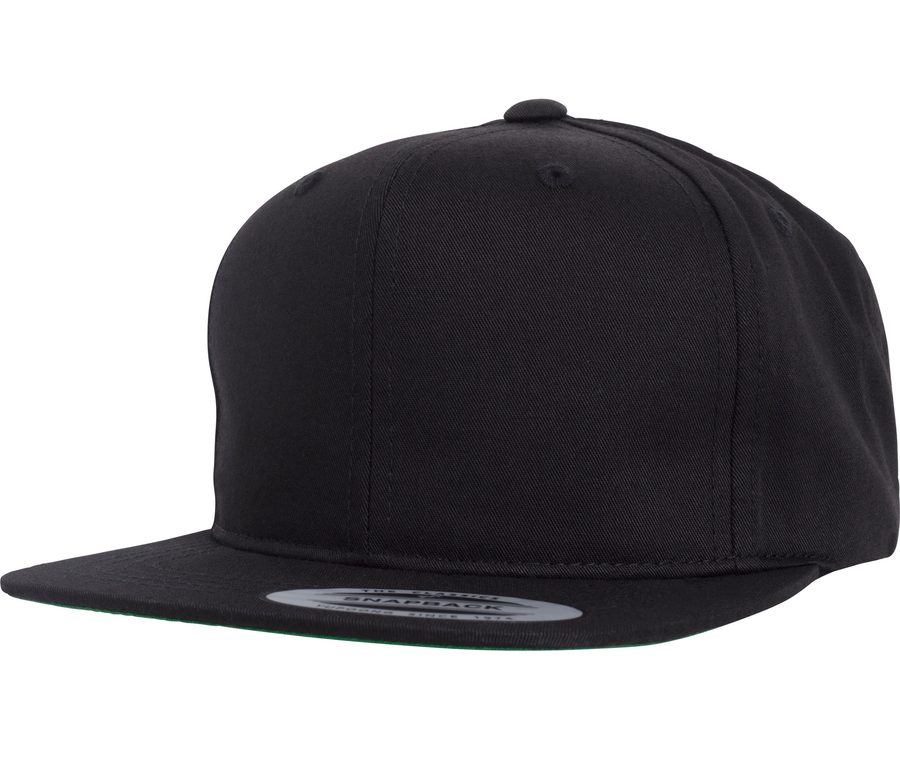 PRO-STYLE TWILL SNAPBACK YOUTH CAP — Farbe BLACK