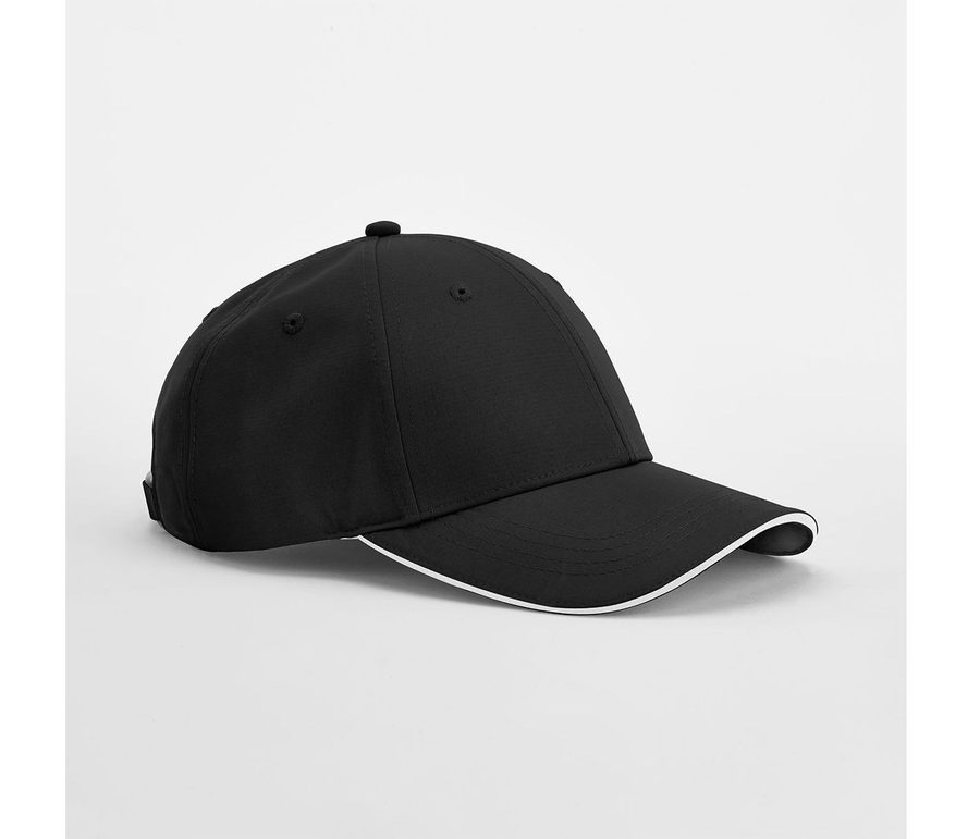 TEAM SPORTS-TECH CAP — Farbe BLACK / WHITE