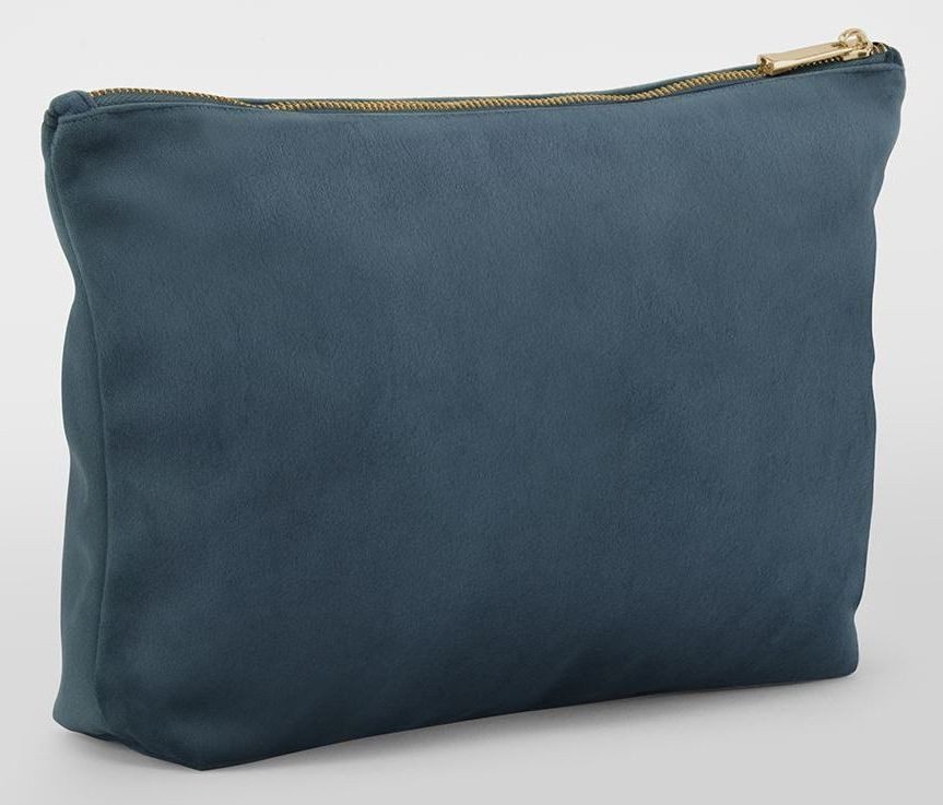 VELVET ACCESSORY BAG — Farbe BLUE TOPAZ