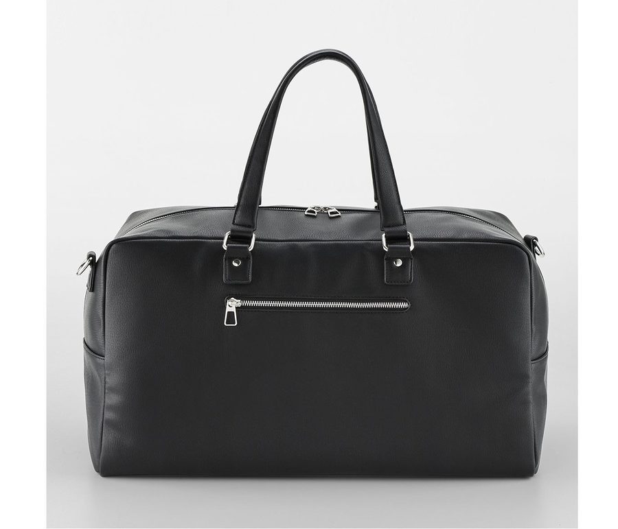 TAILORED LUXE PU WEEKENDER — Farbe BLACK