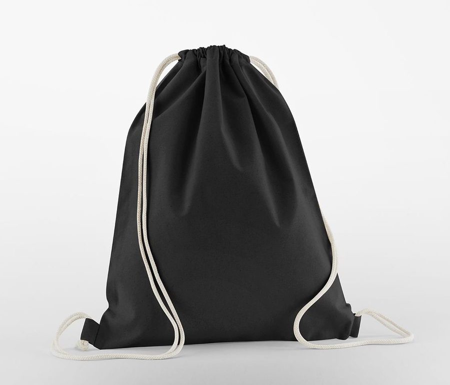 ORGANIC COTTON INCO. GYMSAC — Farbe BLACK