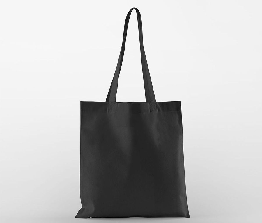 ORGANIC COTTON INCO. BAG FOR LIFE — Farbe BLACK