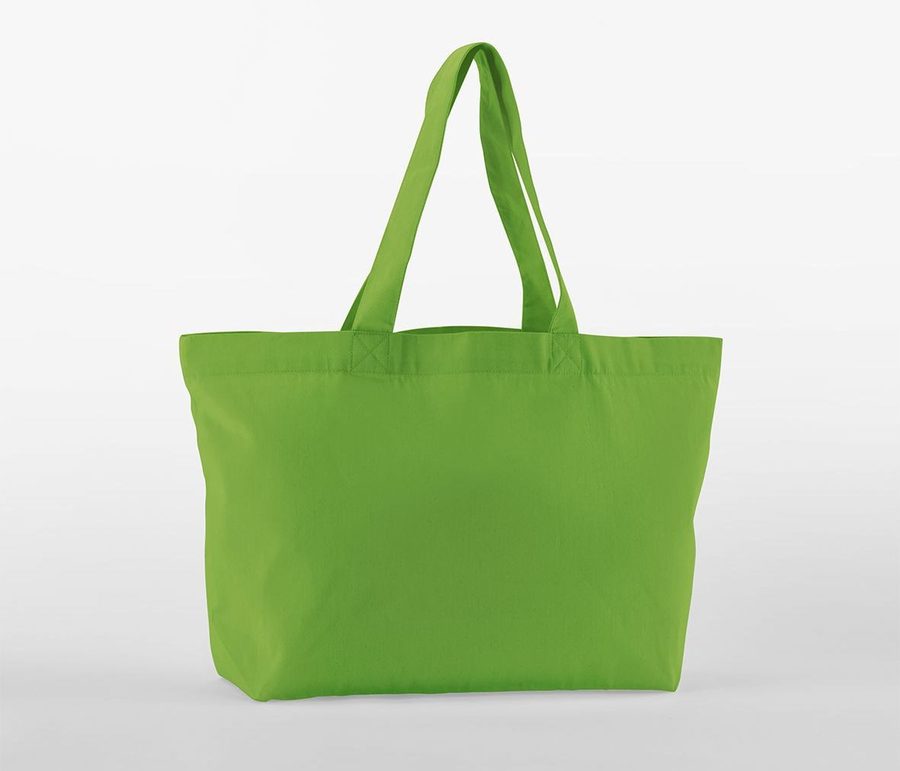 EARTHAWARE® ORGANIC TWILL SHOPPER — Farbe APPLE GREEN