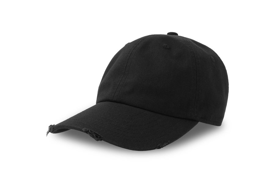 DAD HAT DESTROYED-S — Farbe BLACK