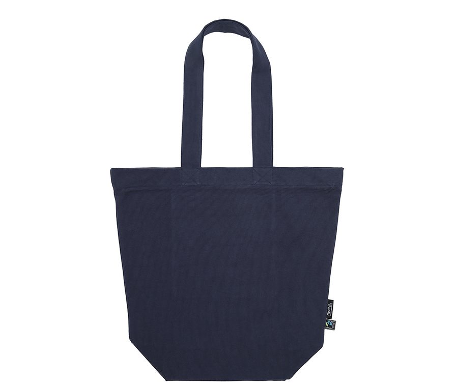 PANAMA TOTE BAG WITH ZIP — Farbe NAVY