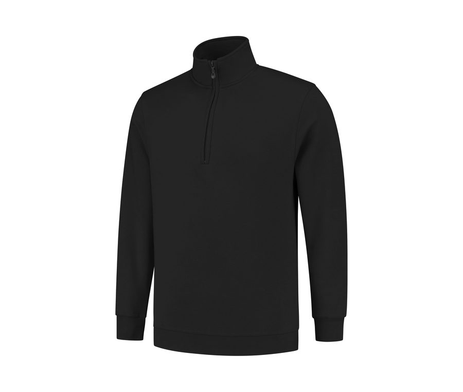 MEN’S QUARTER ZIP SWEATSHIRT — Farbe BLACK