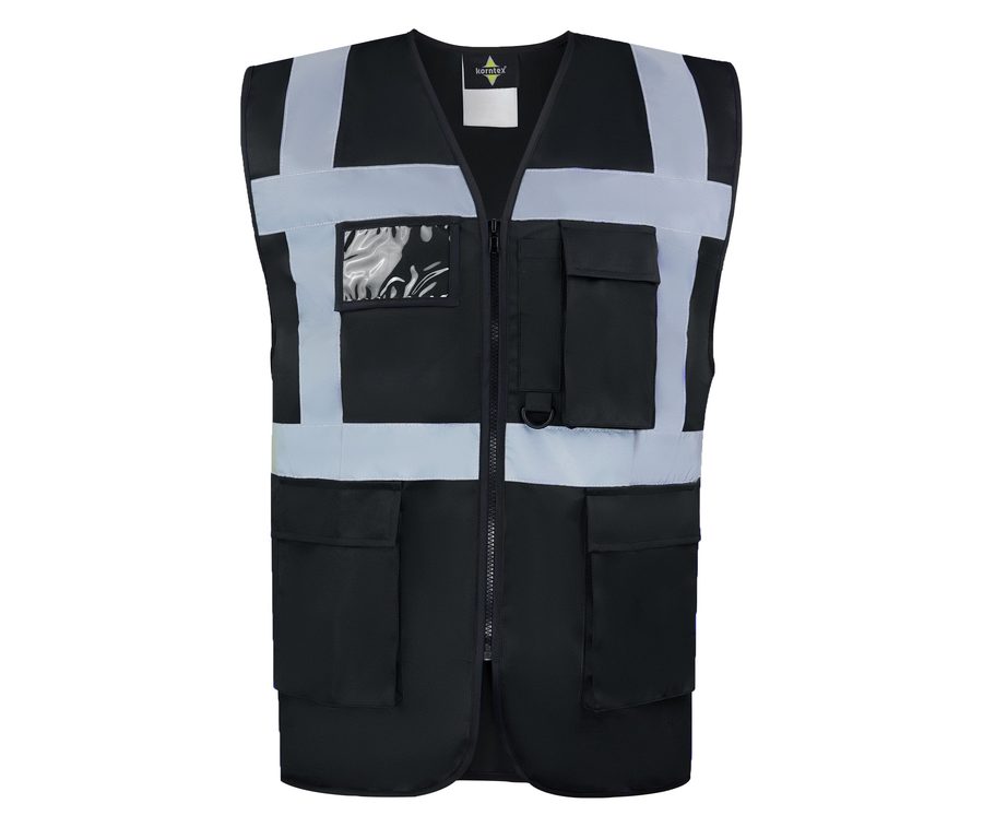 COMFORT EXECUTIVE VEST "HAMBURG" — Farbe BLACK