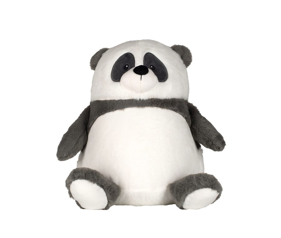 ZIPPIES PANDA — Farbe GREY/WHITE