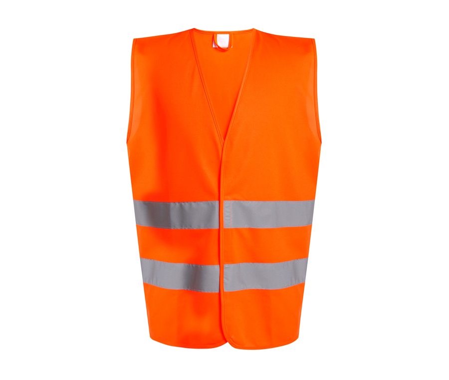 HI-VIS ESSENTIAL EASY PRINT VEST — Farbe ORANGE