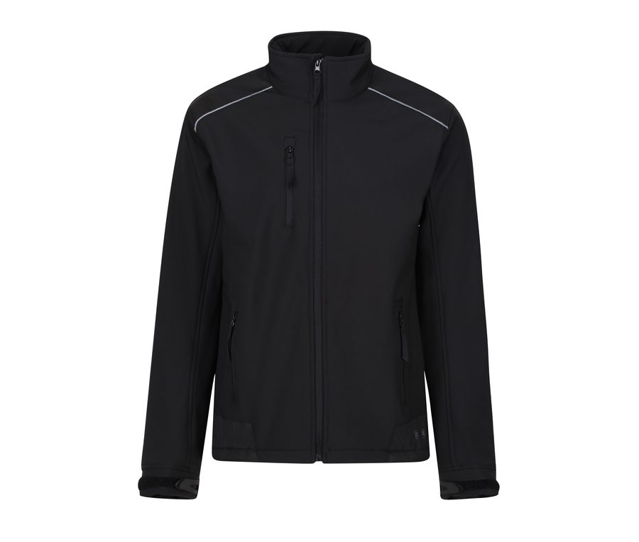 MEN'S SANDSTORM SOFTSHELL JACKET — Farbe BLACK