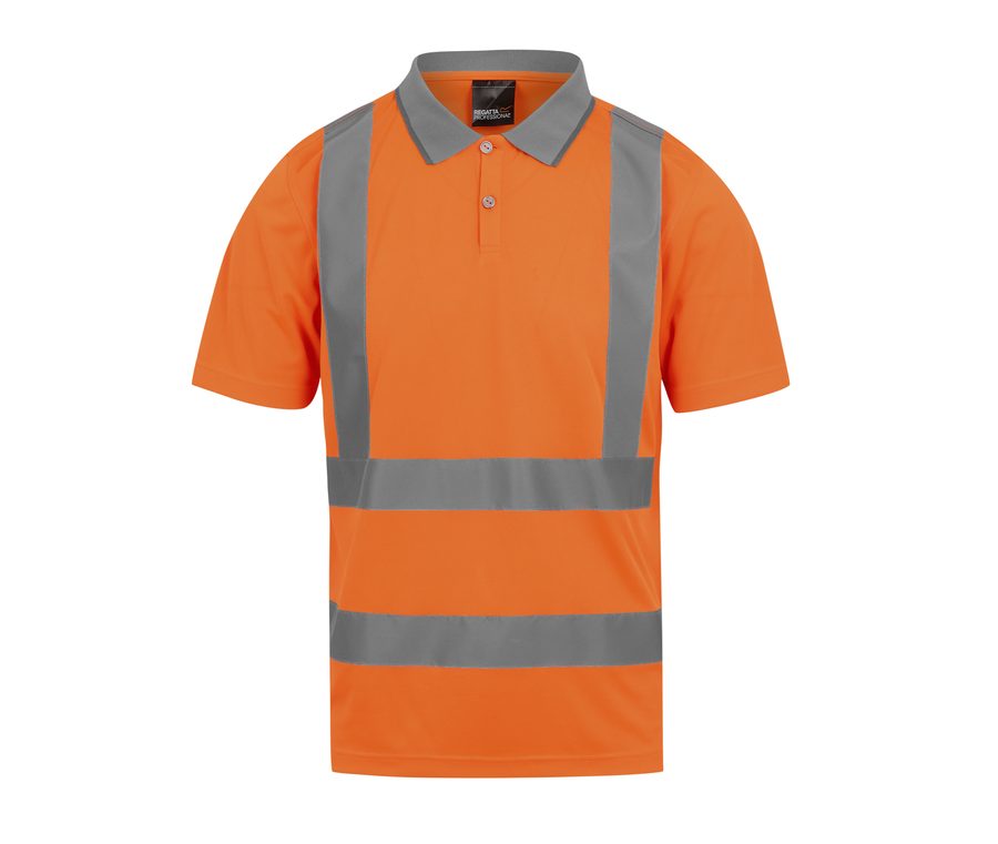 HI-VIS PRO CONTRACT POLO — Farbe ORANGE