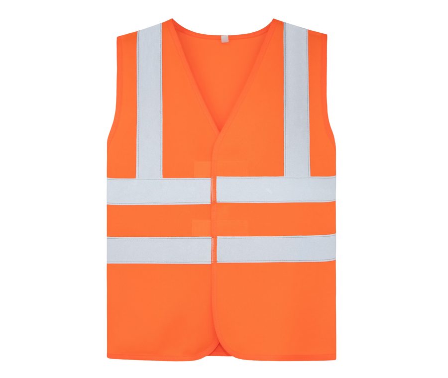 CHILDREN SAFETY VEST "ESBJERG" — Farbe HI-VIS ORANGE