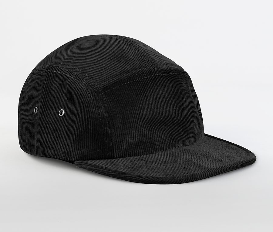 EARTHAWARE® ORGANIC CORD CAMPER CAP — Farbe BLACK