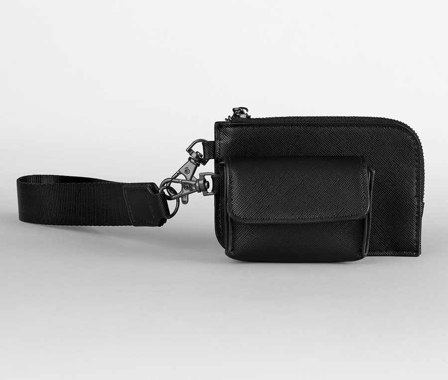BOUTIQUE POUCH WRISTLET — Farbe BLACK/BLACK