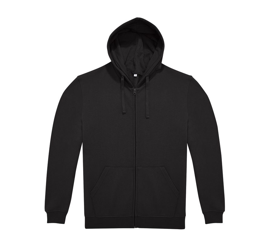 ID.224 ZIP HOOD — Farbe BLACK