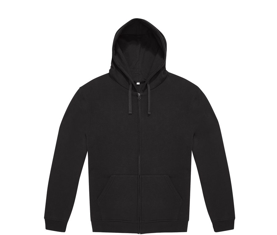 ID.334 ZIP HOOD — Farbe BLACK