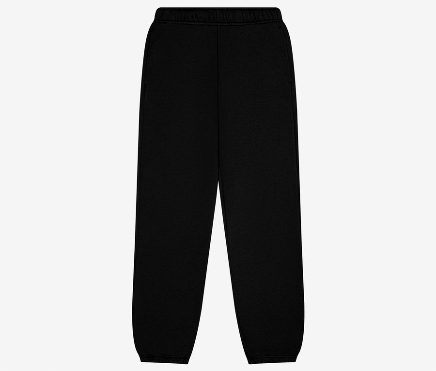 UNISEX HEAVY SWEATPANT — Farbe BLACK