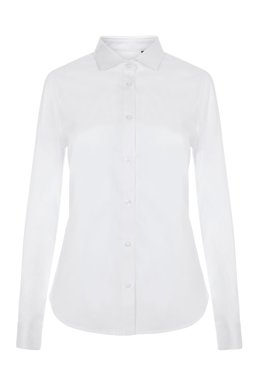 WOMEN'S LS STRETCH SHIRT — Farbe WHITE
