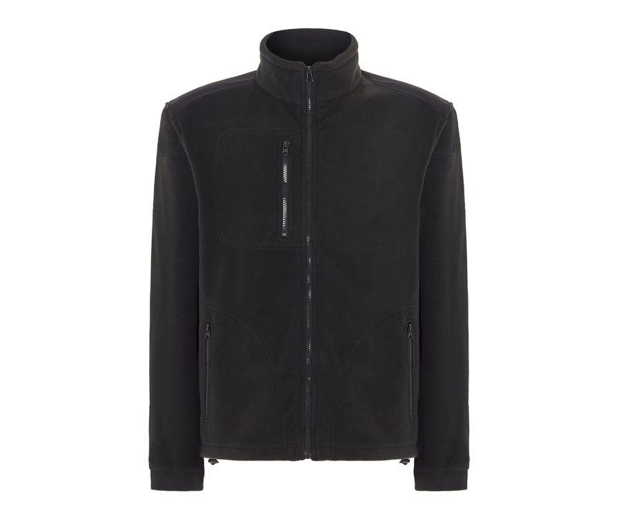 POLAR FLEECE 340 — Farbe BLACK/BLACK