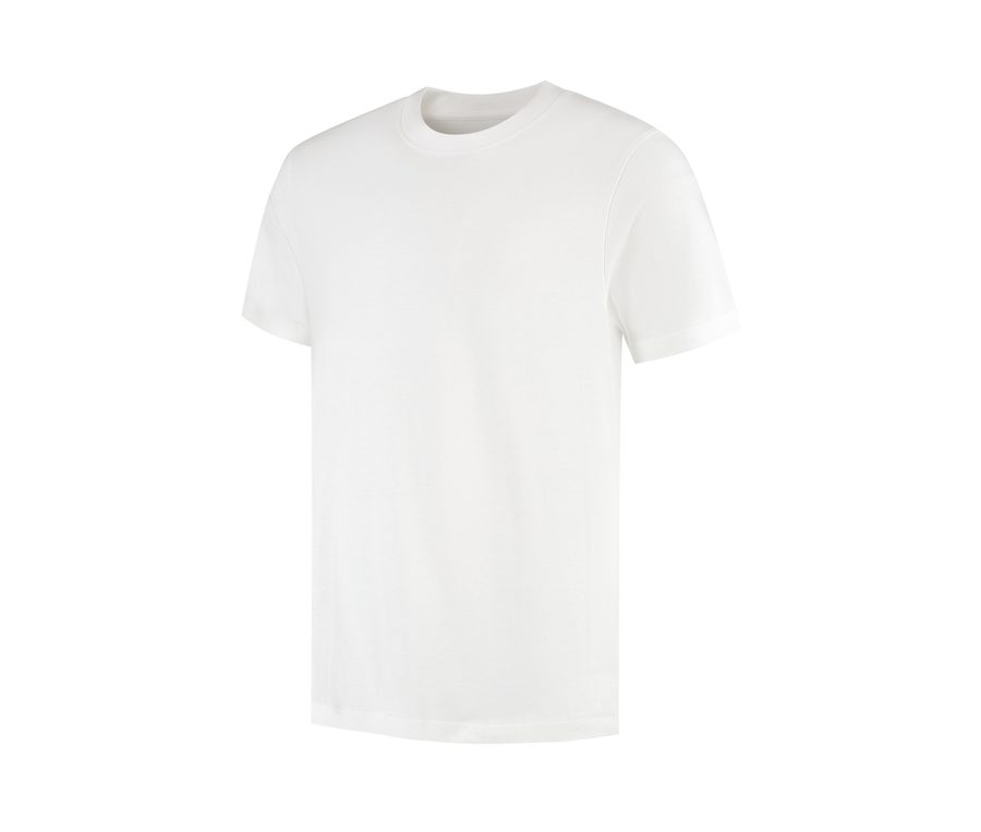 ORGANIC COTTON RELAXED FIT T-SHIRT — Farbe WHITE