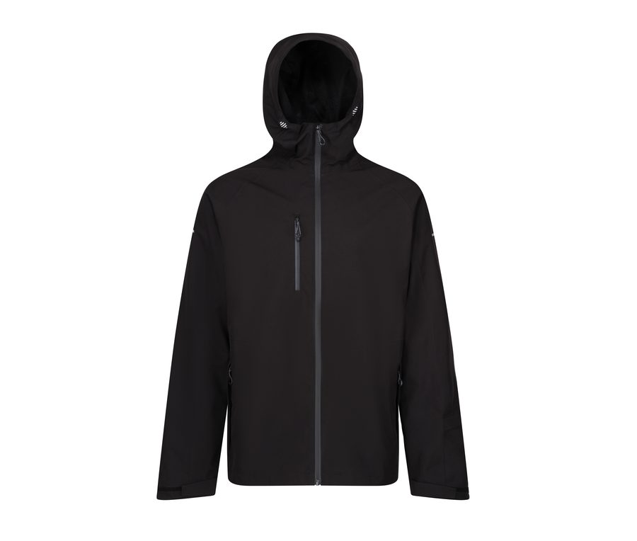 X-PRO BEACON BRITE LIGHT WATERPROOF JACKET — Farbe BLACK / BLACK