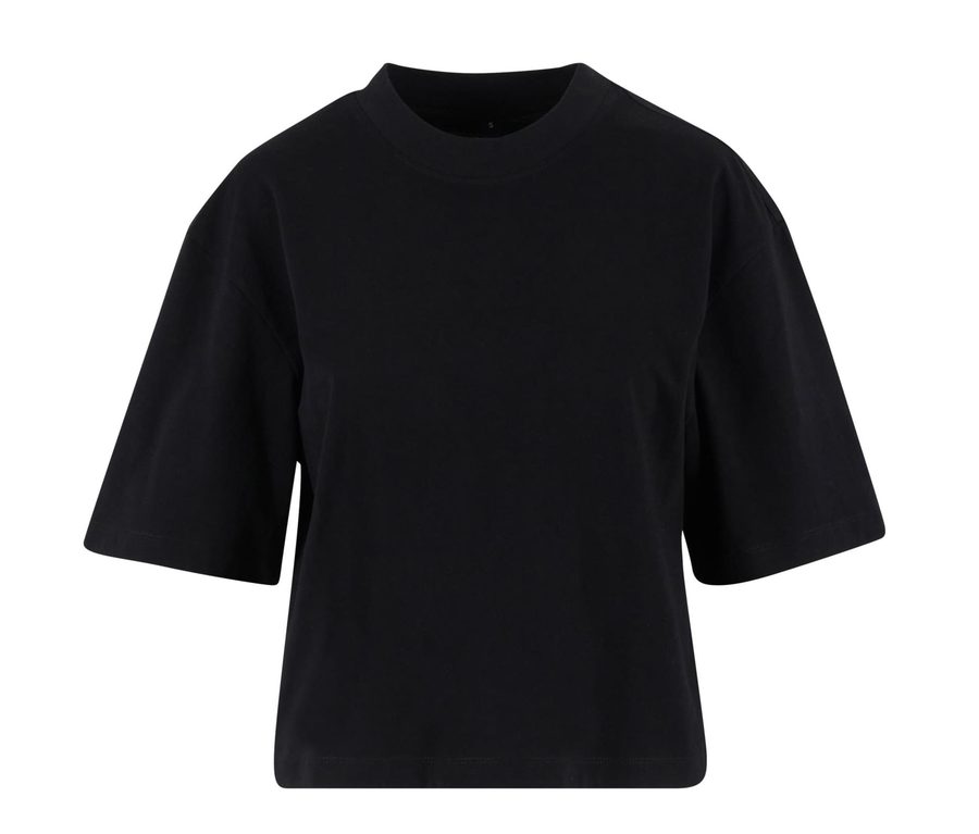 LADIES OVERSIZED TEE — Farbe BLACK