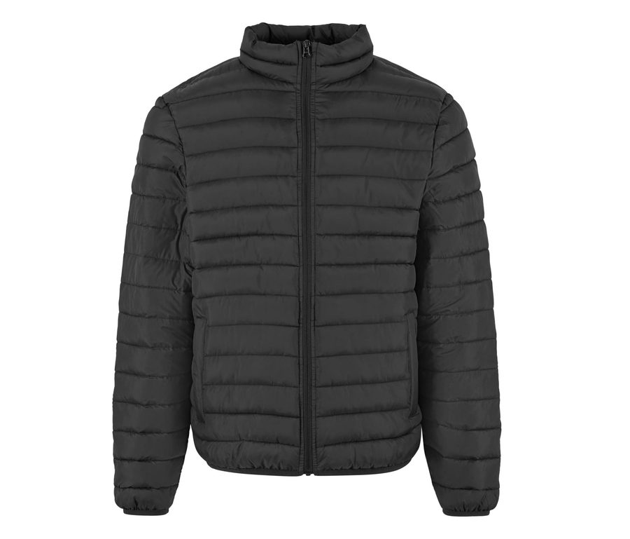 LIGHT PUFFER JACKET — Farbe BLACK