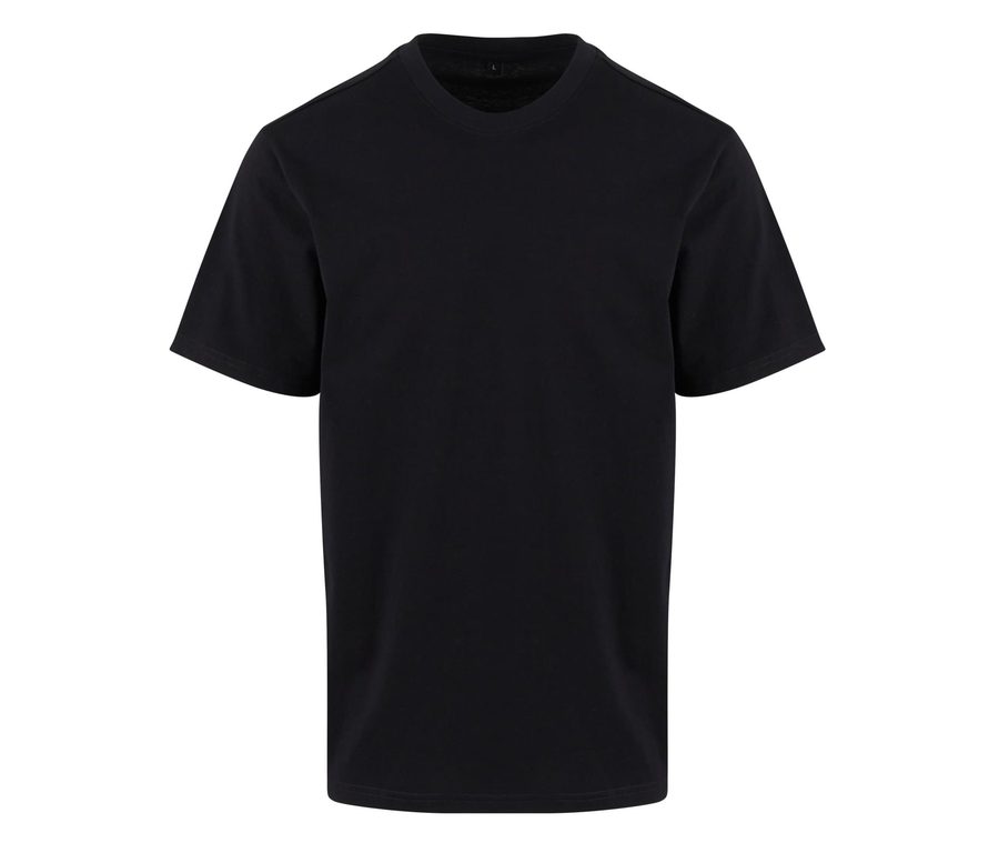 BASIC REGULAR FIT TEE — Farbe BLACK