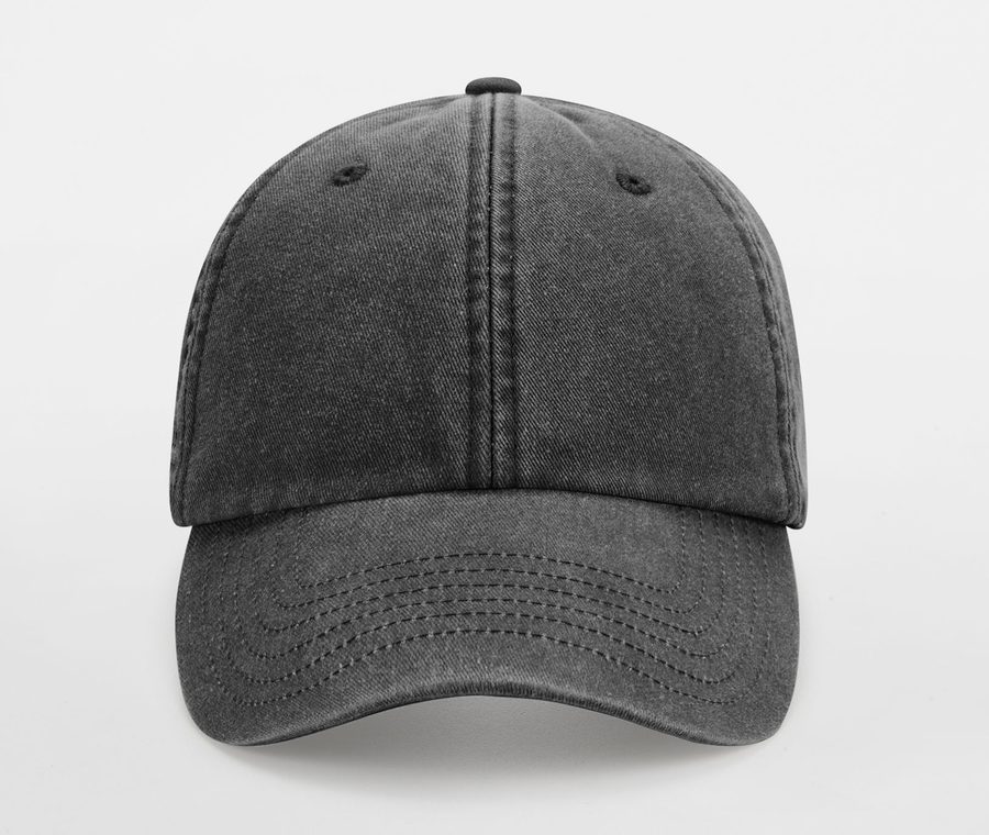 JUNIOR LOW PROFILE VINTAGE CAP — Farbe VINTAGE BLACK
