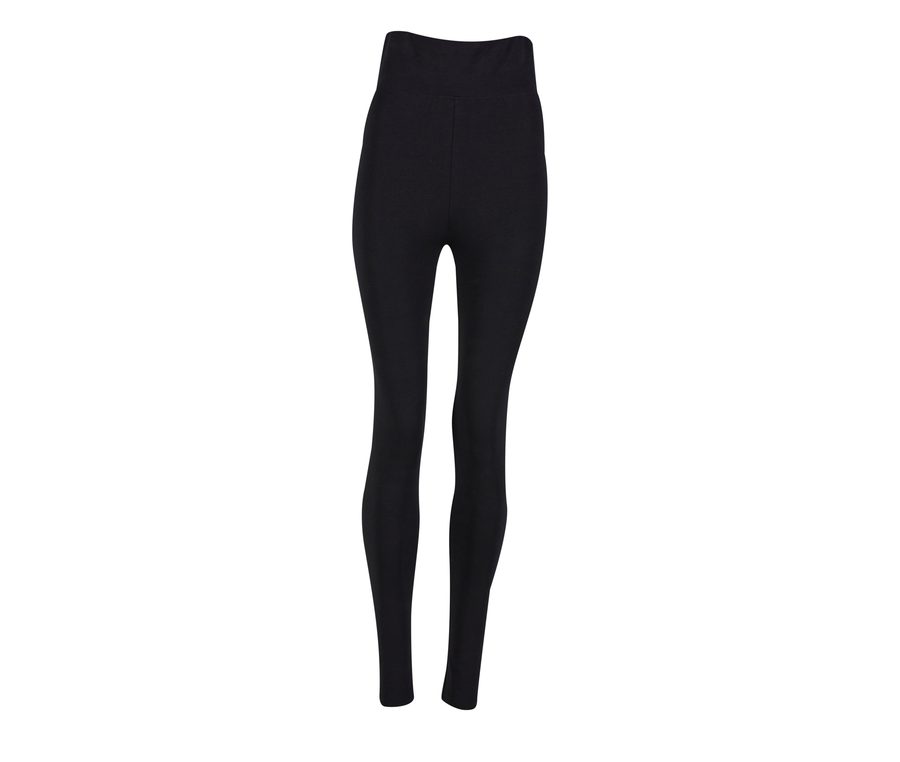 LADIES COTTON LEGGINGS — Farbe BLACK