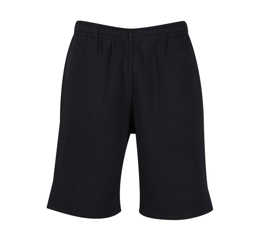 FLUFFY SWEATSHORTS — Farbe BLACK