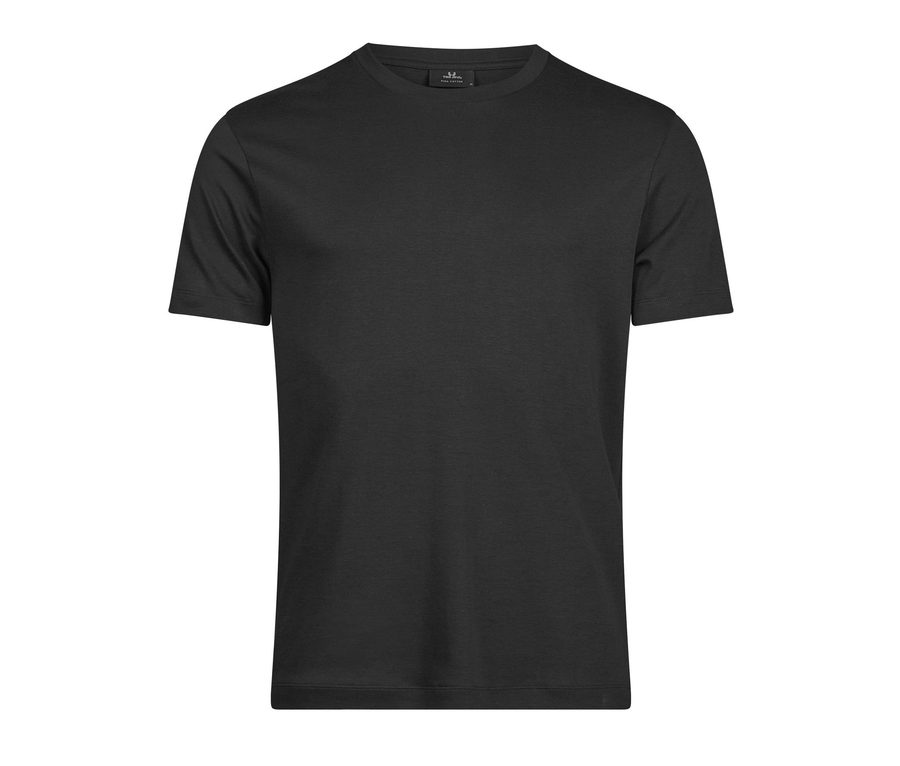 PIMA COTTON TEE — Farbe BLACK