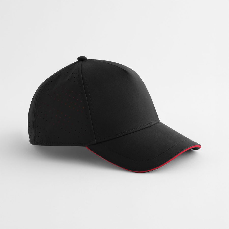 ACCELERATE CAP — Farbe BLACK/RED