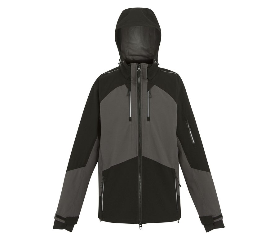 4TEX STRETCH WATERPROOF SHELL JACKET — Farbe SLATE GREY/BLACK