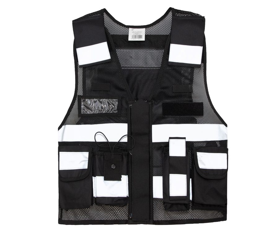 MESH TACTICAL VEST "SPARTA" — Farbe BLACK