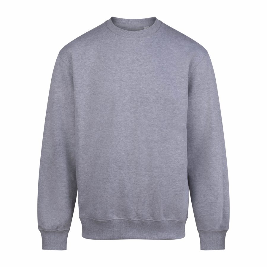 VISION HEAVYWEIGHT SWEAT — Farbe HEATHER GREY