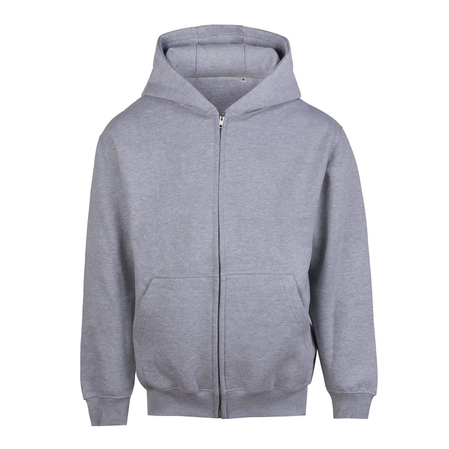 VISION HEAVYWEIGHT ZOODIE — Farbe HEATHER GREY