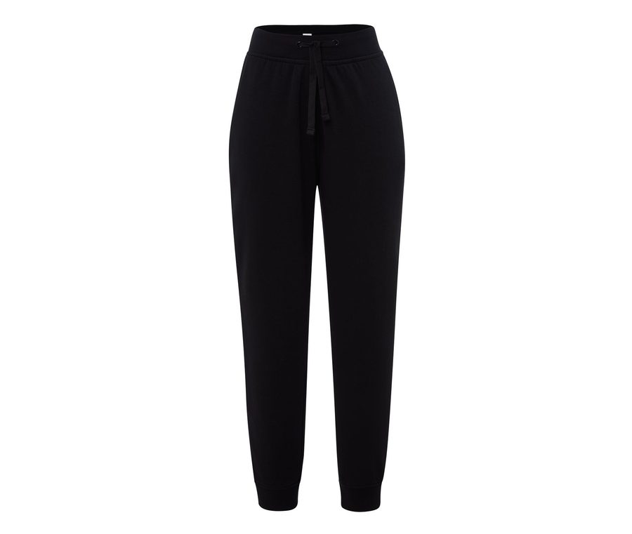 SWEAT PANTS CUFF UNISEX — Farbe BLACK