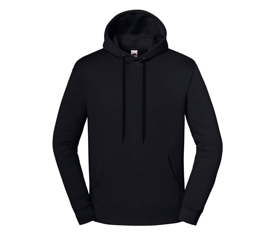 ICONIC PREMIUM HOODED SWEAT — Farbe BLACK