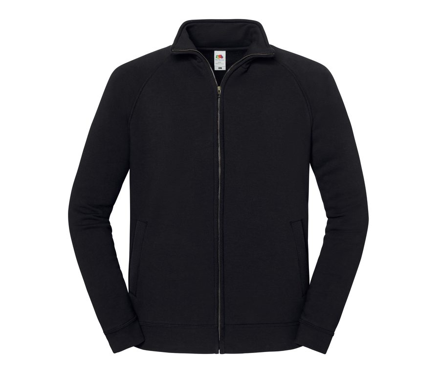 ICONIC PREMIUM SWEAT JACKET — Farbe BLACK