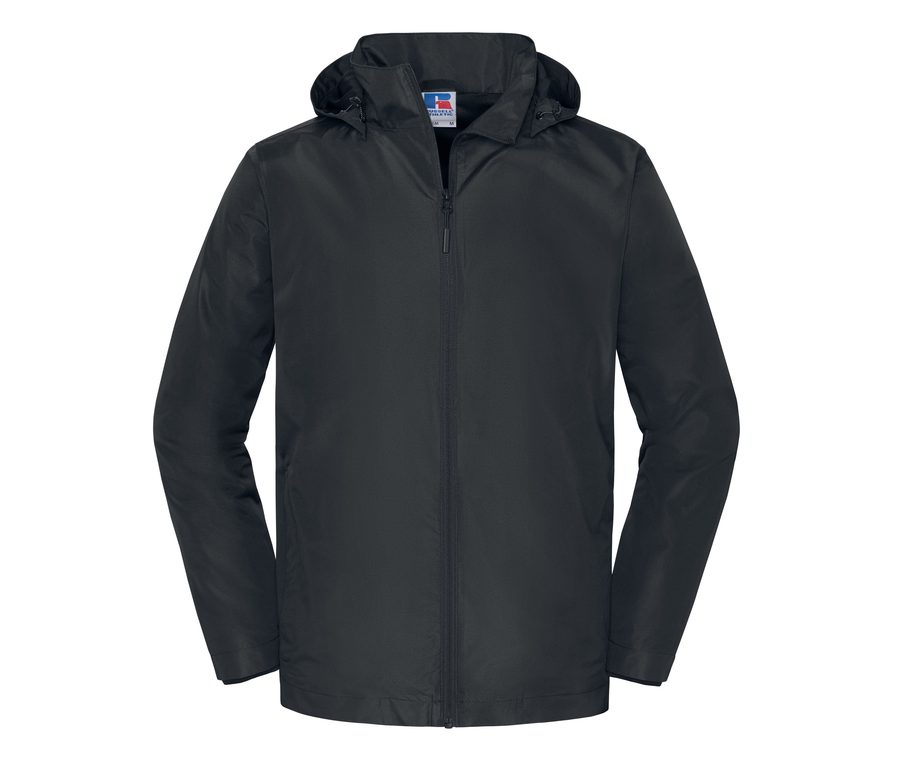 ESSENTIAL WEATHER SHELL JACKET — Farbe BLACK