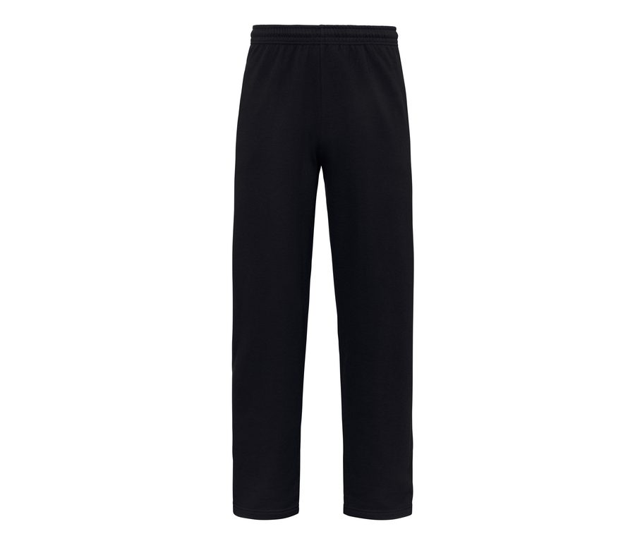 ICONIC 250 OPEN HEM JOG PANTS — Farbe BLACK