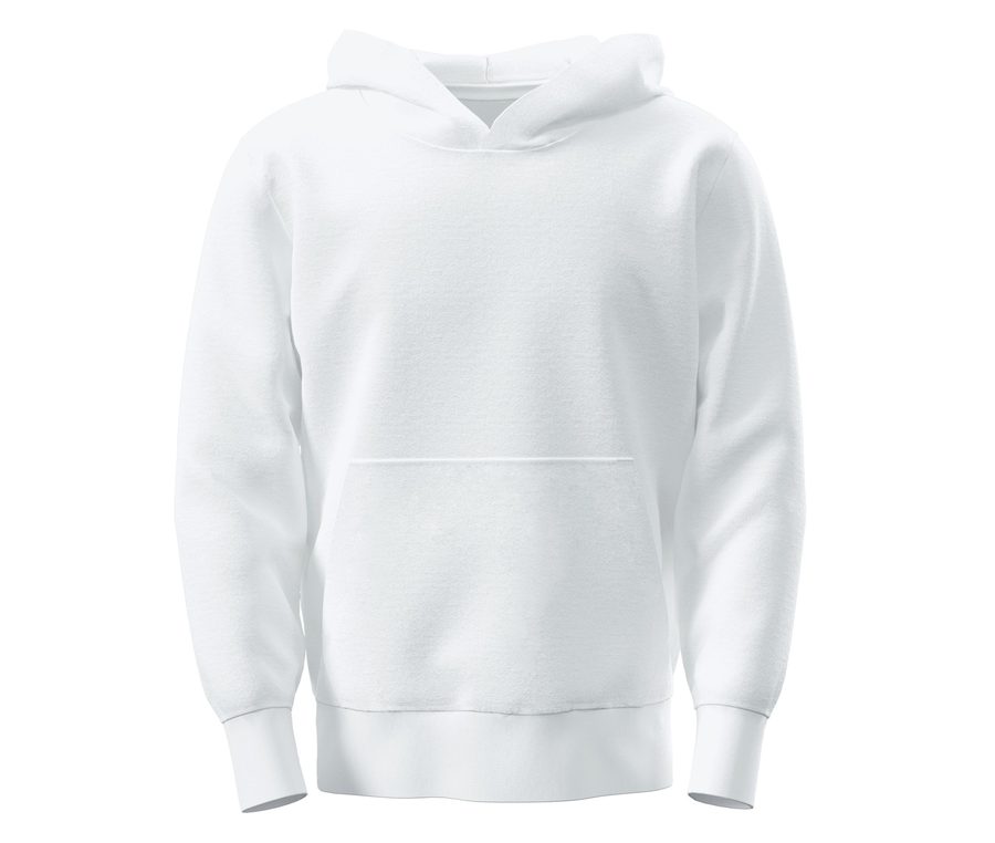 CLASSIC HOODIE KIDS — Farbe WHITE