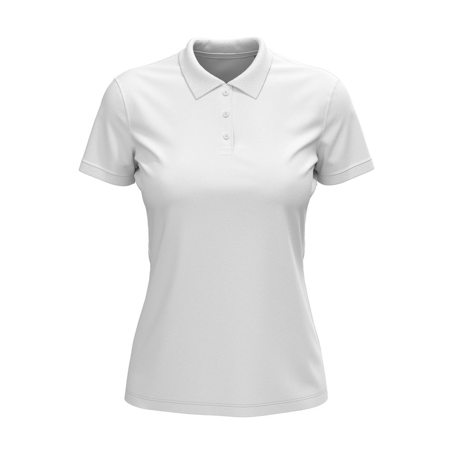 LUX POLO WOMEN — Farbe WHITE