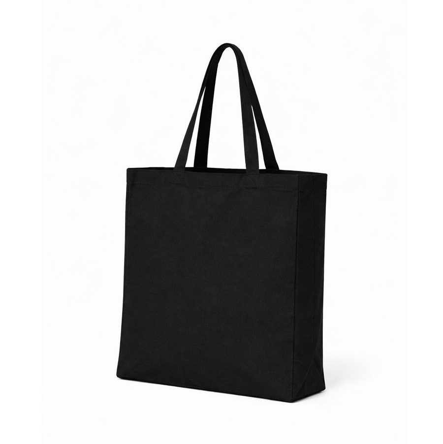 GUSSET HEAVY TOTE BAG — Farbe BLACK