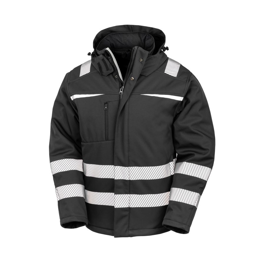 DYNAMIC SOFTSHELL COAT — Farbe BLACK